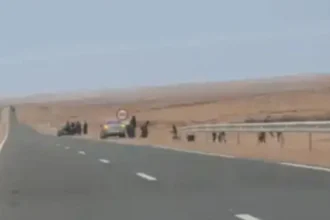 عملية أمنية للدرك الملكي بتيزنيت تسفر عن توقيف سيارتين تقلان مرشحين للهجرة غير النظامية.