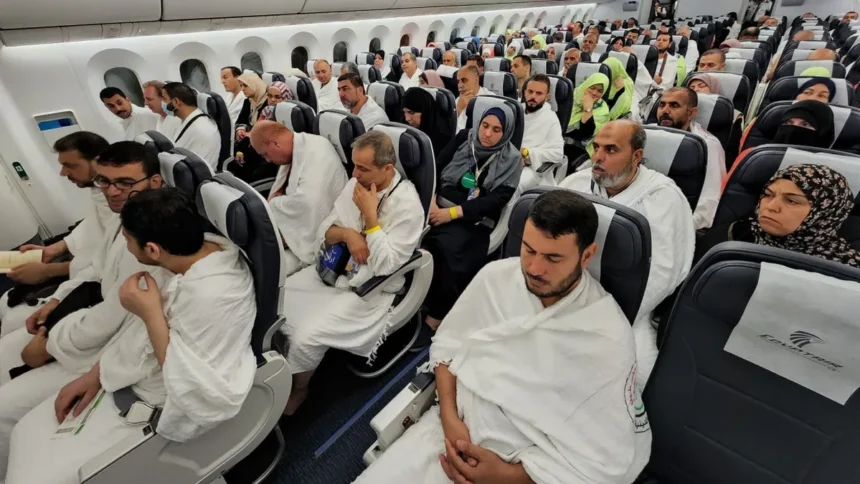 حجاج التنظيم الرسمي بالمغرب في رحلات متجهة إلى جدة ومكة المكرمة