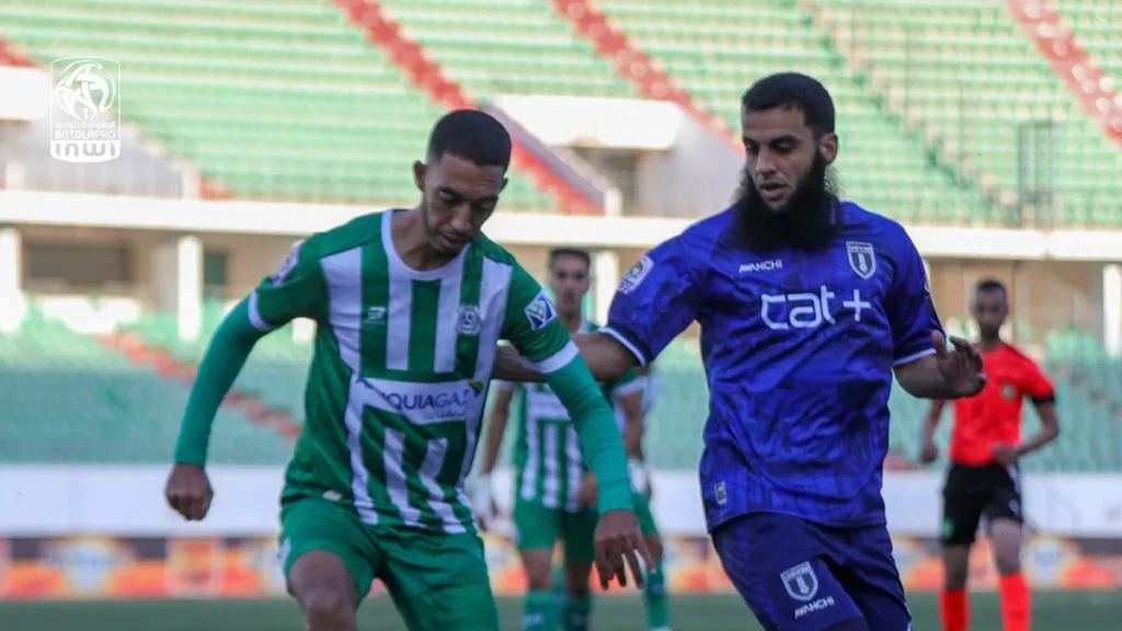 أولمبيك الدشيرة يتعادل مع اتحاد يعقوب المنصور في البطولة الاحترافية