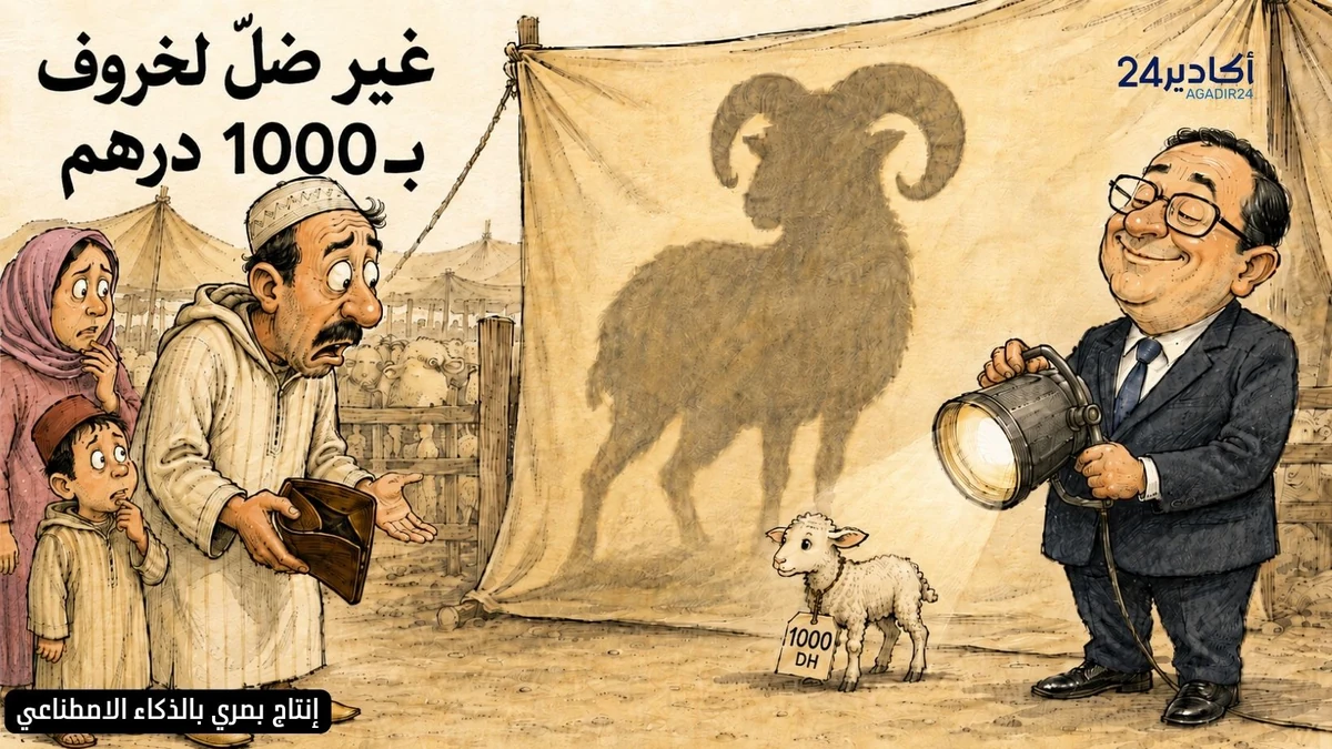 ظلّ خروف بـ1000 درهم.. حين يكبر التصريح ويصغر الواقع 