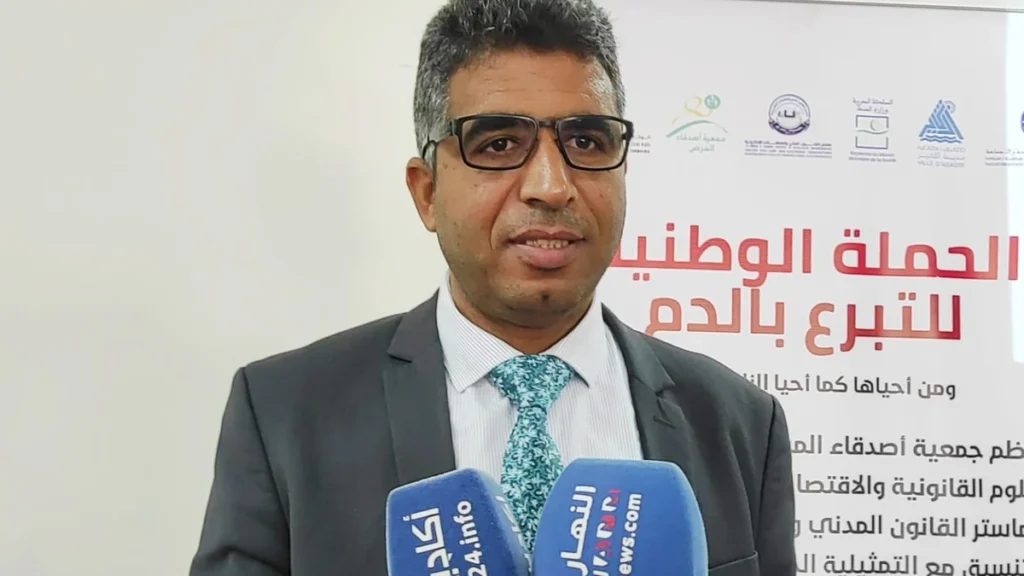 الأستاذ محمد العالمي، المنسق البيداغوجي لماستر القانون المدني والمعاملات الإلكترونية بكلية الحقوق بأكادير،