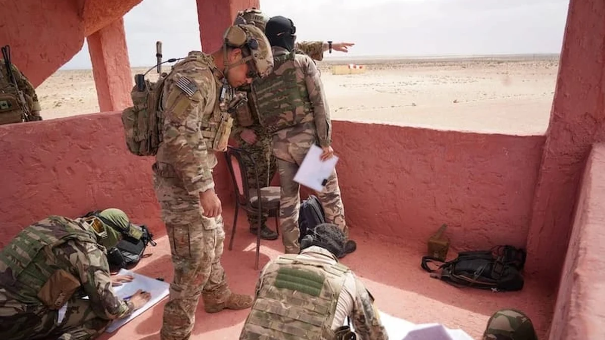 البحث عن الجنديين الأمريكيين يتواصل في كاب درعة 