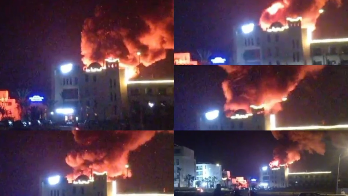 حريق بفندق في صونابا بأكادير يثير أسئلة السلامة والوقاية