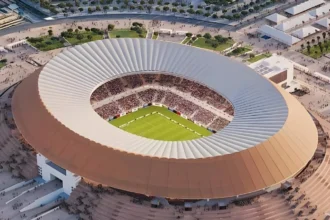 ملعب أدرار بأكادير يواصل مرحلة التأهيل ضمن استعدادات المغرب للاستحقاقات الكروية الكبرى.