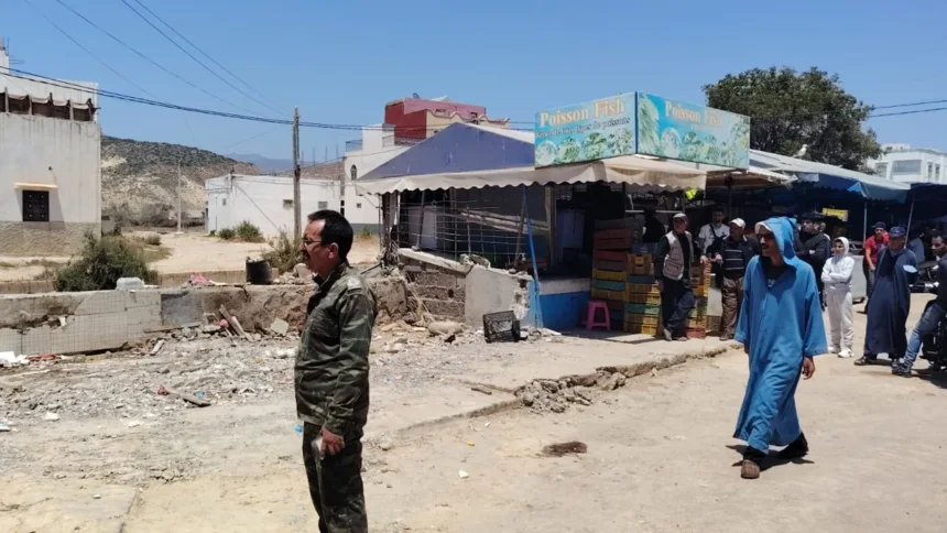 قائد قيادة أورير يشرف على حملة تحرير الملك العمومي