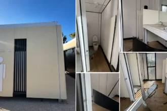 تخريب مراحيض عمومية حديثة قرب كلية العلوم بمدينة أكادير