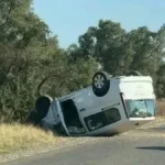 انقلاب سيارة بطريق المطار ضواحي أكادير دون تسجيل إصابات خطيرة