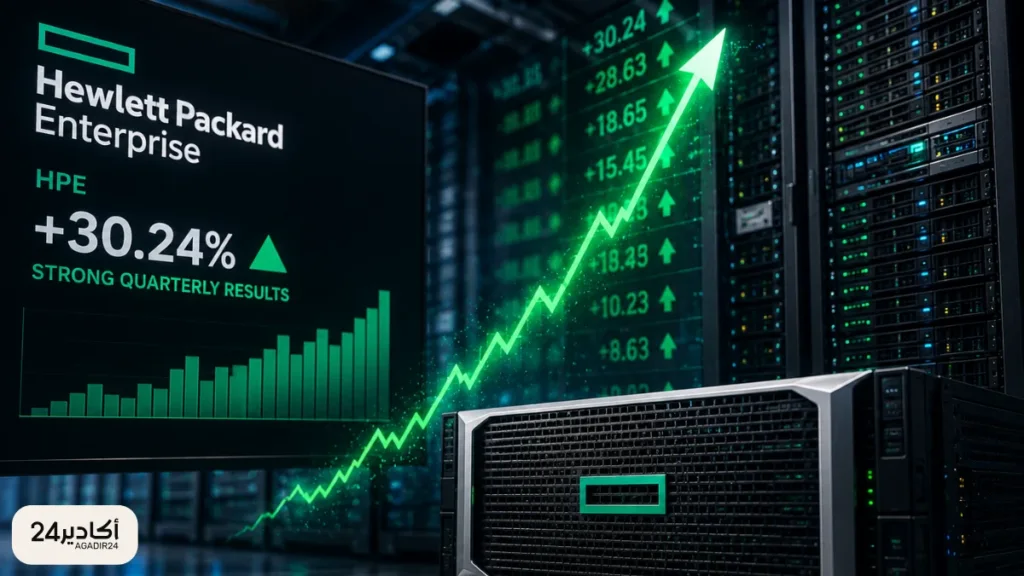 HPE تشعل وول ستريت: ربع قياسي يكشف كيف أصبح الذكاء الاصطناعي محرّكاً ضخماً لسوق الخوادم ومراكز البيانات - أكادير24