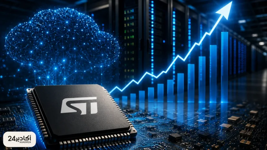 STMicro تصدم وول ستريت.. طفرة مراكز البيانات ترفع السهم إلى قمة تاريخية - أكادير24