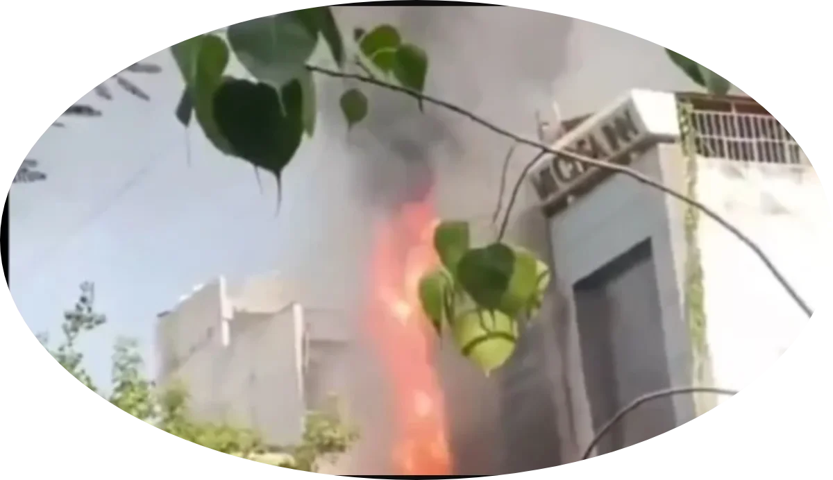 حريق هائل بـ فندق فلوريش ستاي يودي بحياة 21 شخصاً بينهم أجانب 