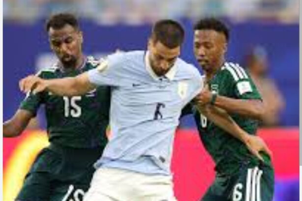 الأخضر السعودي يحرج الأوروغواي بتعادل تاريخي في افتتاح مونديال 2026
