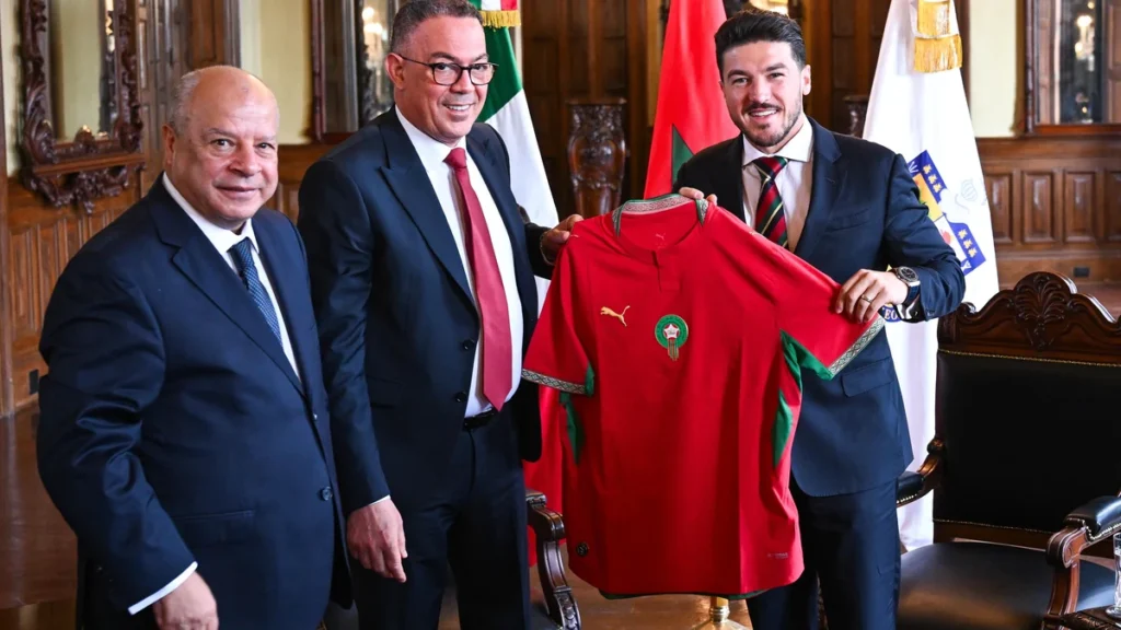 Le gouverneur de l'État mexicain de Nuevo León reçoit M. Fouzi Lekjaa