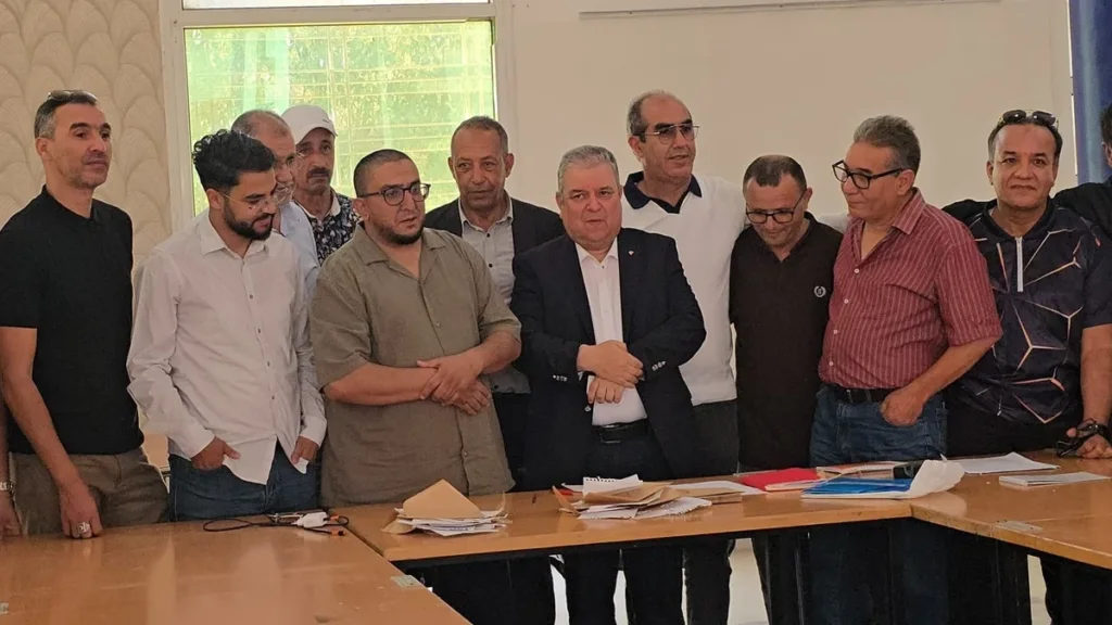 محمد الأشعري بعد انتخابه مندوباً جهوياً للصحافة الرياضية بسوس ماسة