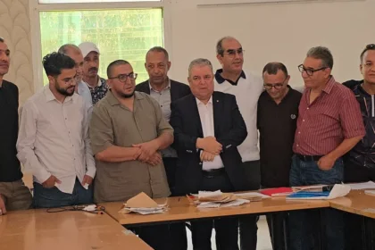 محمد الأشعري بعد انتخابه مندوباً جهوياً للصحافة الرياضية بسوس ماسة