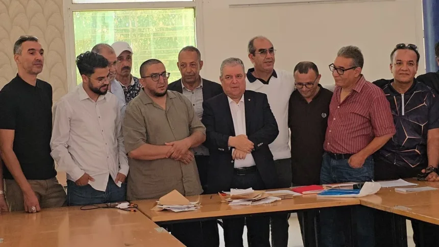 محمد الأشعري بعد انتخابه مندوباً جهوياً للصحافة الرياضية بسوس ماسة