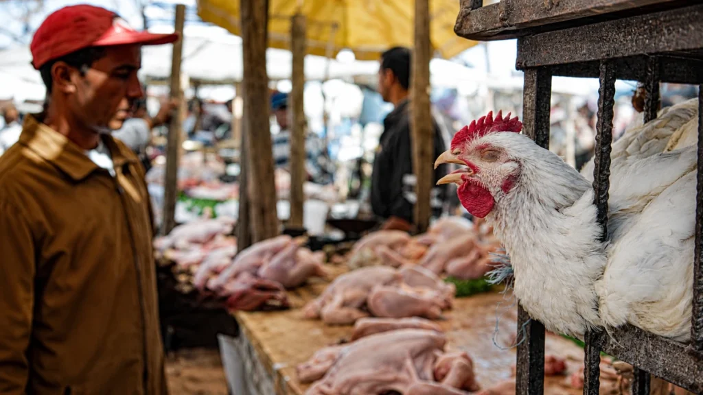 Prix ​​du poulet au Maroc