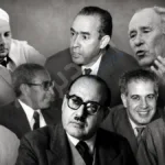 وثائق وصور أرشيفية ترمز إلى تاريخ القيادات الحزبية بالمغرب