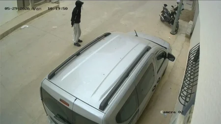 Tentative de vol de moto