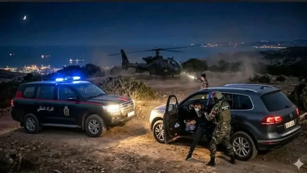 Un hélicoptère a violé l'espace aérien marocain.