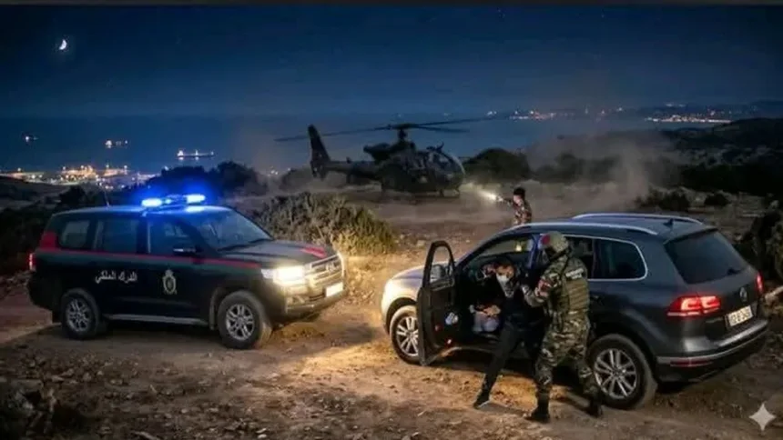 Un hélicoptère a violé l'espace aérien marocain.
