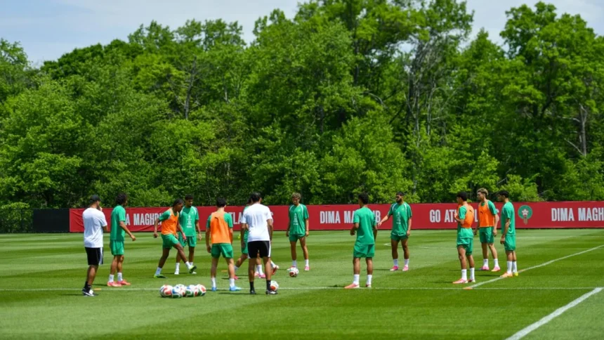 المنتخب الوطني يواصل تحضيراته بالولايات المتحدة الأمريكية