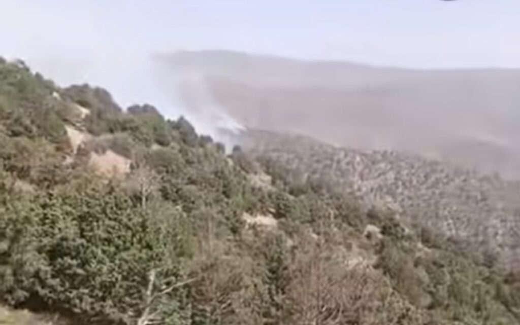 حرائق جبال أوناين بإقليم تارودانت تستنفر السلطات حرائق جبال أوناين بإقليم تارودانت تستنفر السلطات