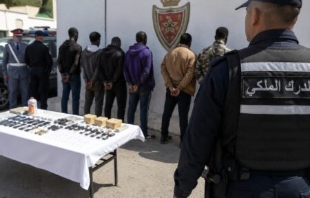 إنزكان: درك القليعة والديستي يسقطان عصابة أفارقة متخصصة في الكريساج والمخدرات