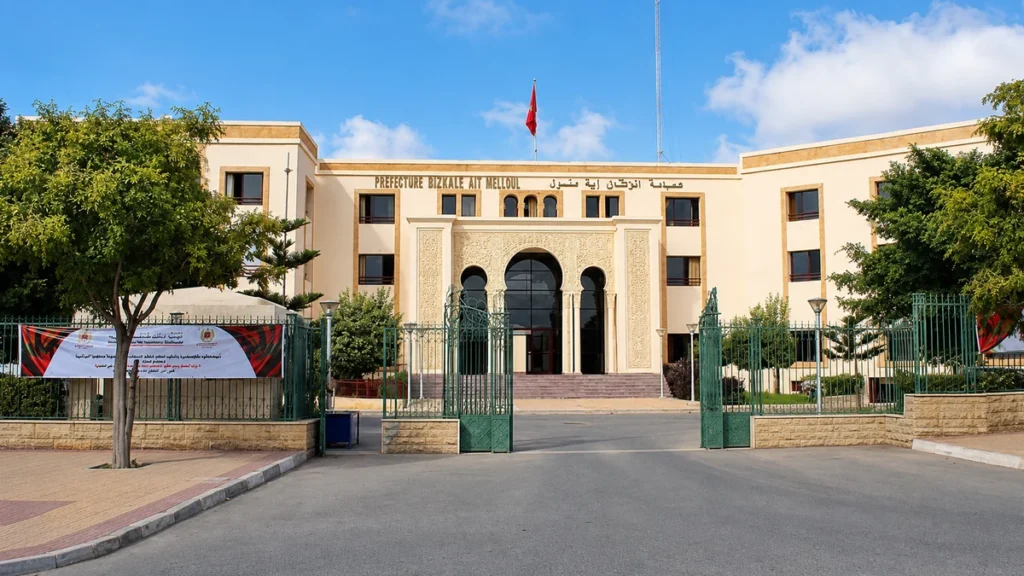 انزكان : بين صمت المراقبة وحركة مواد البناء.. من يحمي ضوابط التعمير ؟ Préfecture d'Inezgane Aït Melloul
