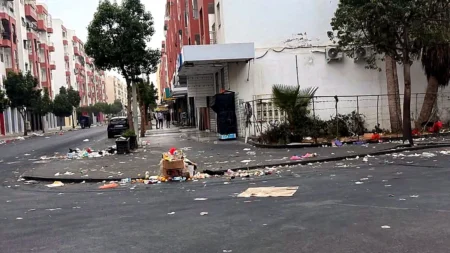 Un des quartiers d'Agadir